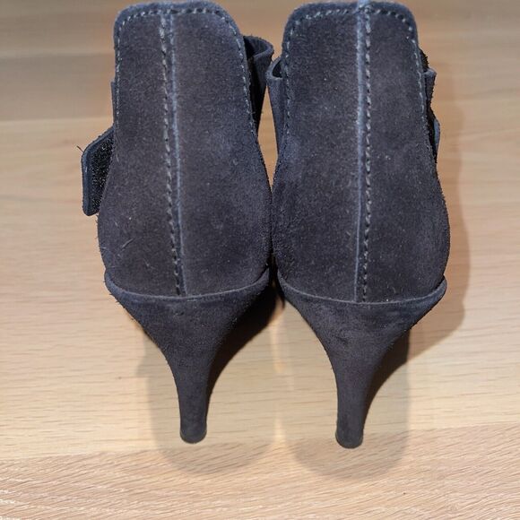 Pedro Garcia Chenoa Black Suede Bootie 38.5 - Picture 4 of 8